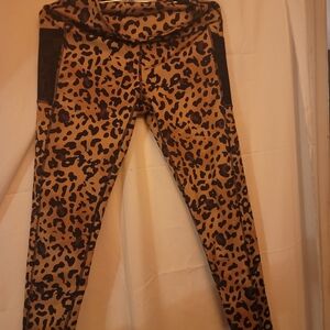 Leopard Print Women's Leggings
